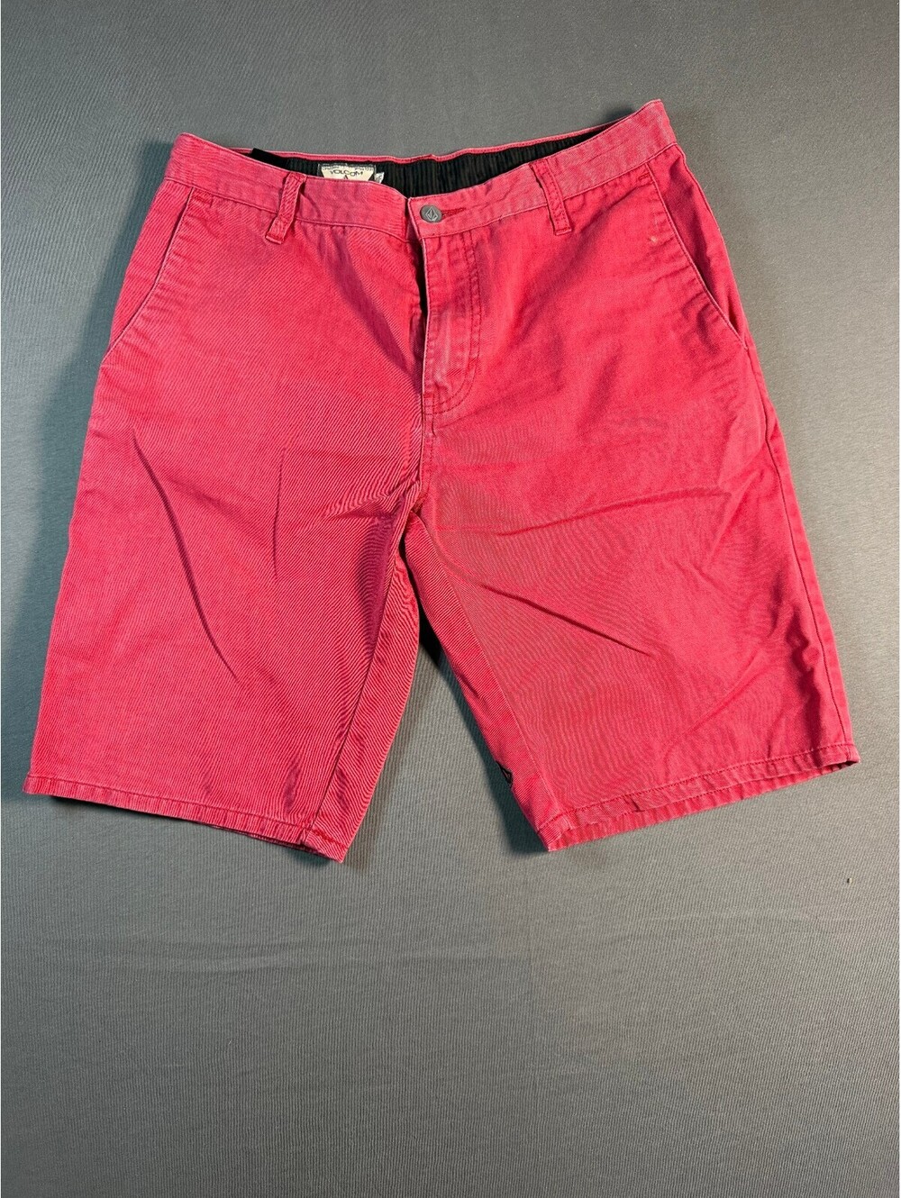 Volcom Red Casual Shorts Size 31